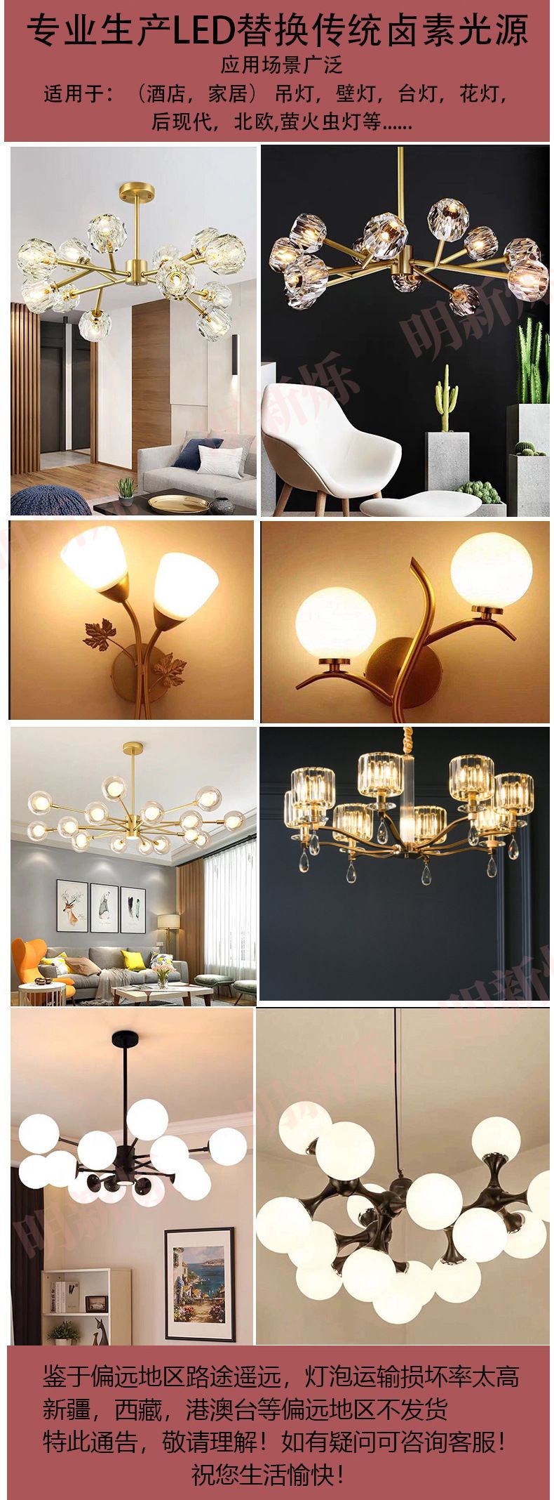 厂家g9灯泡无频闪 3W5W12瓦18瓦220V110v高亮陶瓷led玉米插泡跨境详情21