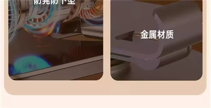 金属360度旋转手机支架批发折叠多功能直播追剧学习平板手机通用详情5