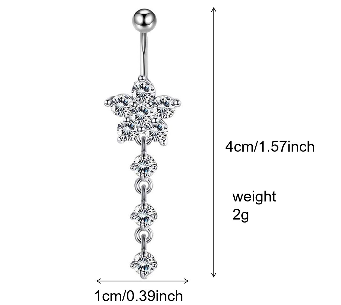 人体穿刺饰品肚脐钉跨境热卖肚脐环欧美经典肚脐扣批发厂家脐钉详情32
