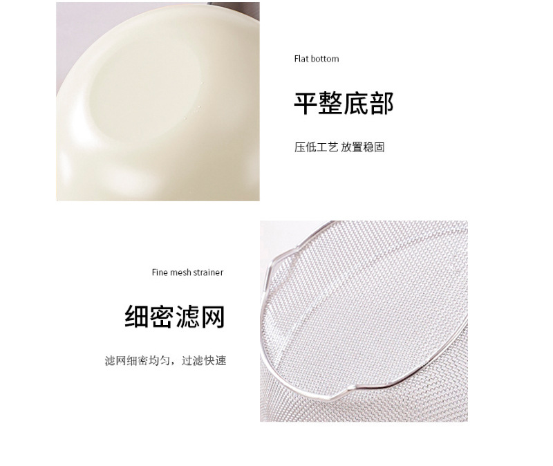 Salad basin, Korean-style graduated basin, household set, kitchen baking and egg-beating basin, seasoning basin, 304 stainless steel basin pic 19
