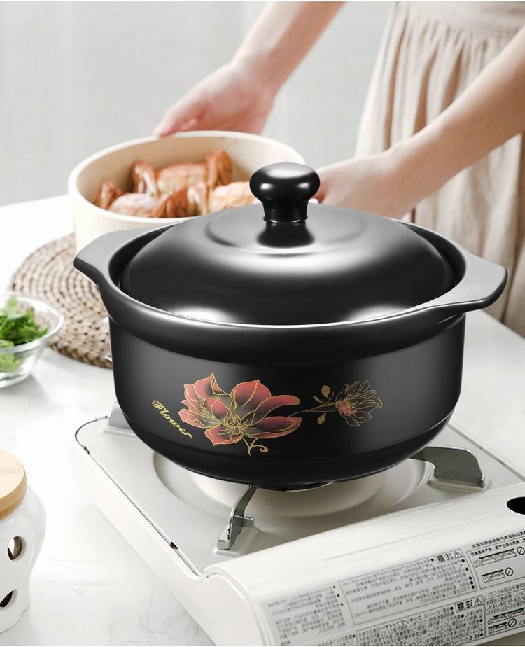 砂锅炖锅家用燃气明火黄焖鸡米饭小沙锅韩式陶瓷瓦罐汤煲厂家直销详情5