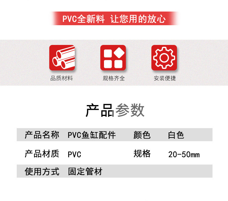 厂家直销UPVC给水管管帽A级塑料管堵闷头多规格堵头管件现货批发详情2