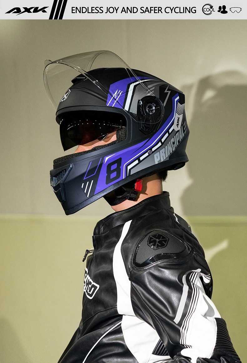 3C/DOT认证摩托车头盔女保暖防雾四季通用电动车全盔男冬季安全帽详情13