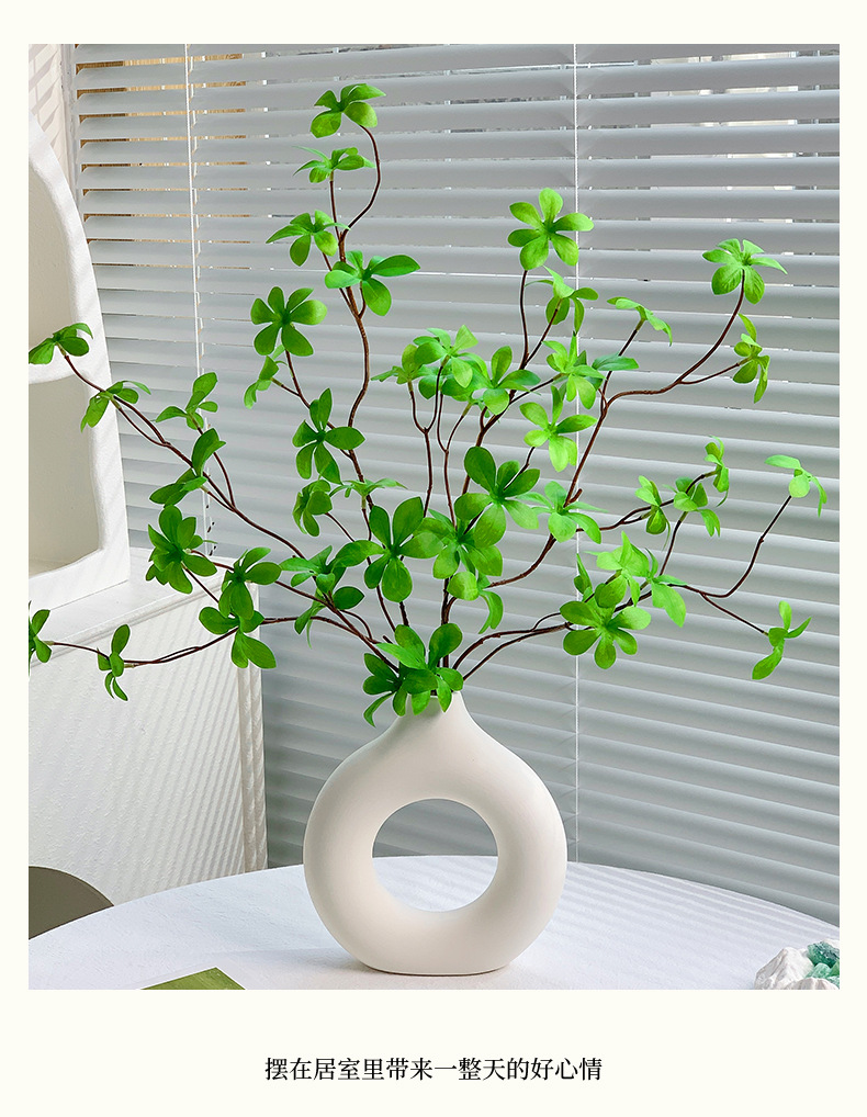 仿真绿植马醉木吊钟假花仿真花摆设假植物室内客厅餐桌装饰品摆件详情9