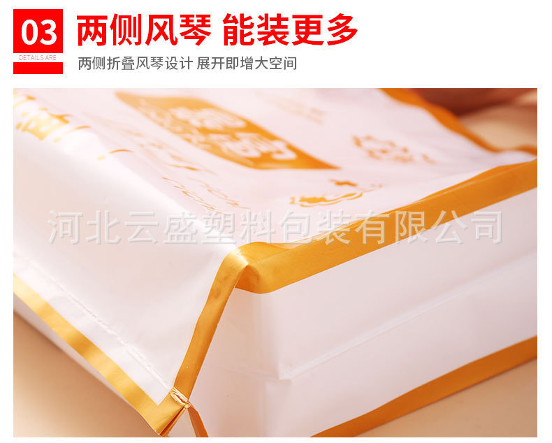 跨境服装手提袋印logo时尚印花加厚商场服装店塑料手提袋子定制详情5