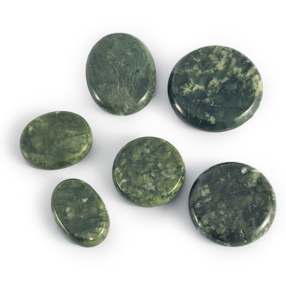 热敷石精油推拿SPA全身背部腰部按摩加热石中医馆足浴店经络养生石详情3