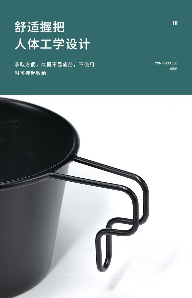 柯曼BKS369不锈钢镀钛加深黑化雪拉碗户外露营烧水杯大容量餐具详情7