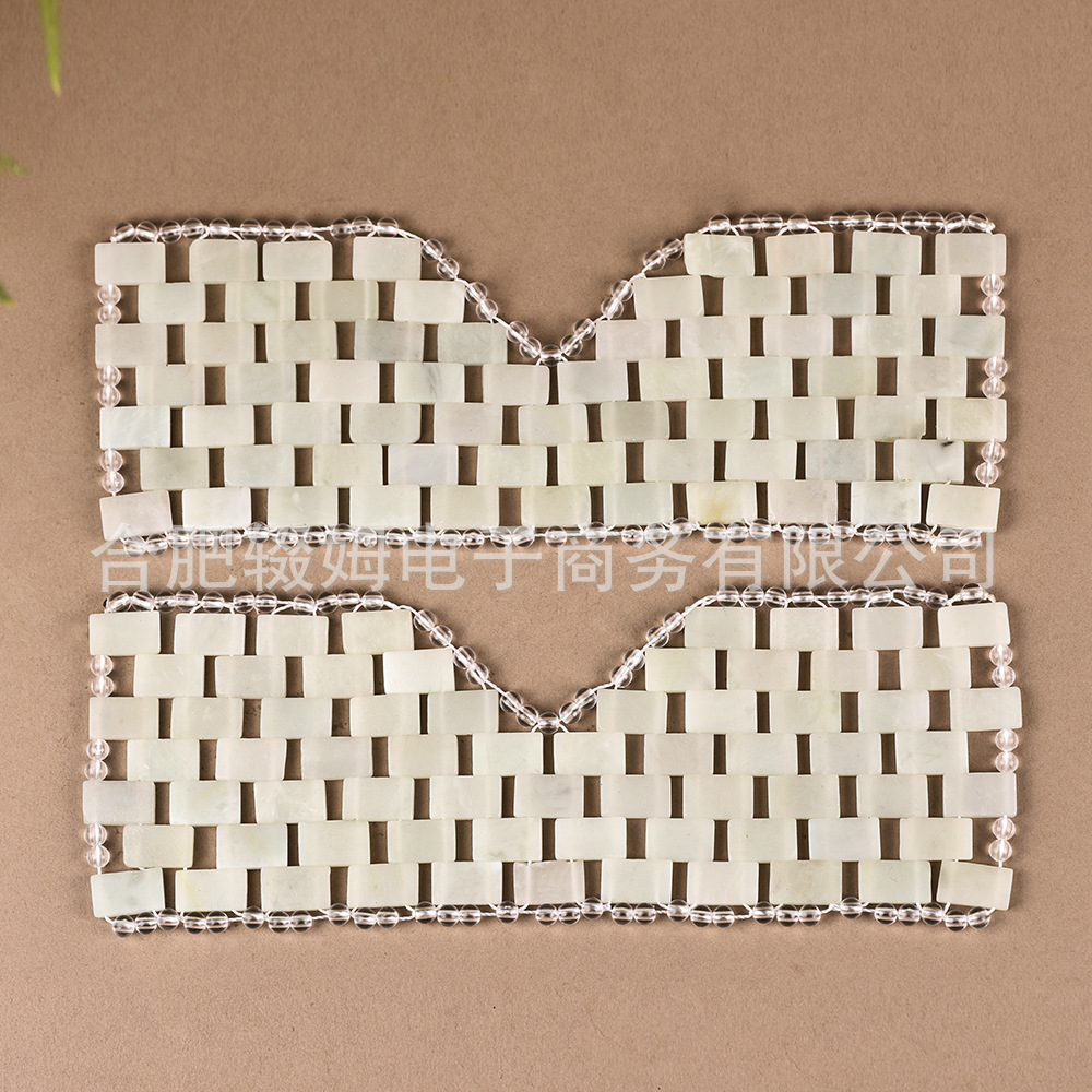 天然玉石眼帘眼罩手工编织清凉冷热敷眼部舒缓按摩眼罩批发跨境详情17