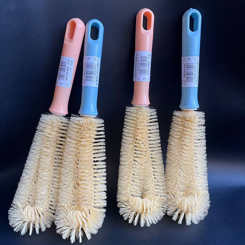【 Zone 2-12 】101 Plastic Handle - Cup Brush 336 per piece 101 Plastic Handle Cup Brush, Water Bottle Brush, Tea Cup Brush, Cleaning Brush, Daily Household Baby Bottle brush pic 5