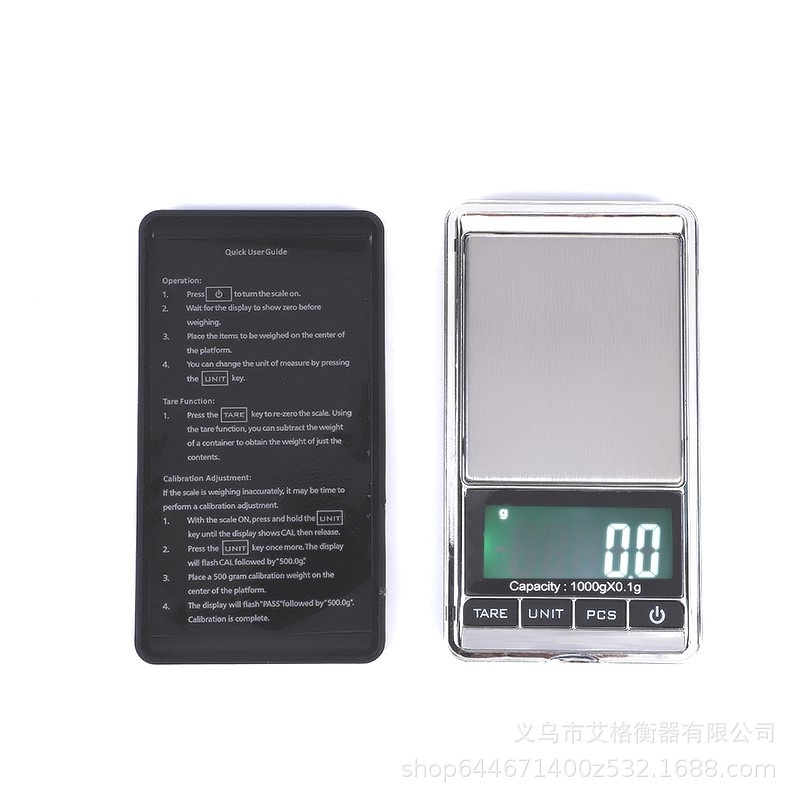 Mini 0.01g gram scale Portable pocket jewelry scale palm pic 18