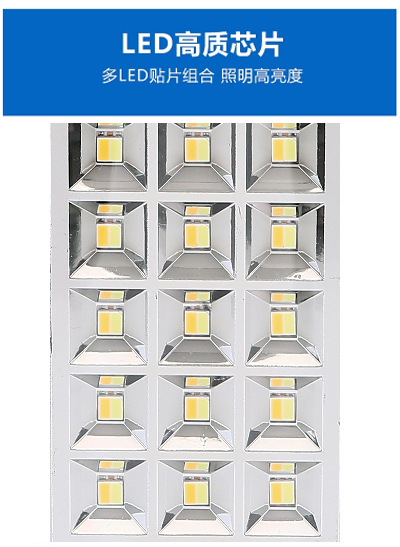 TY-8831S portable camping lamp, household power outage emergency light, outdoor stall long-life solar lighting lamp pic 5