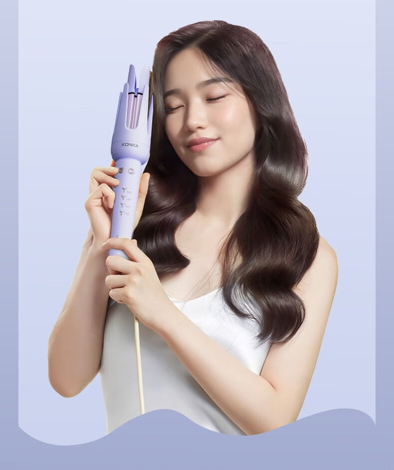 Konka fully automatic curling iron and hair curler styling negative ion electric lazy person God dormitory curling iron small gift pic 8