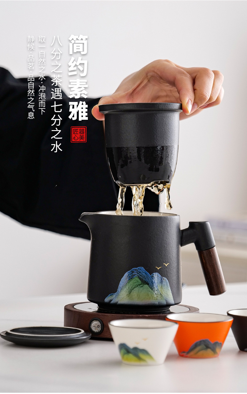 国潮茶具套装送长辈公司商务年会活动纪念品实用伴手礼品印制logo详情9