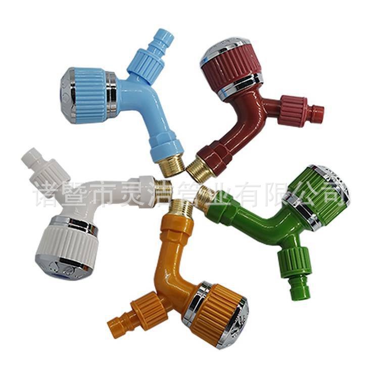 Plastic faucet, pvc faucet, 4-inch faucet, plastic faucet, PP washing machine faucet pic 18