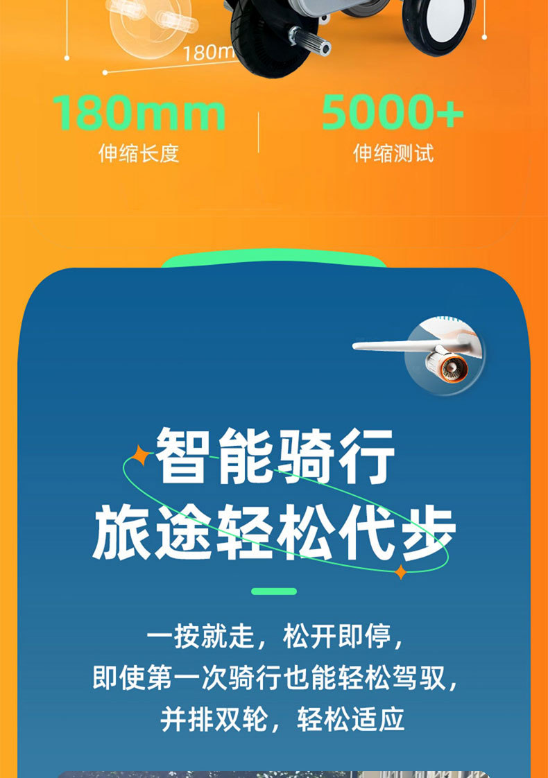 The electric suitcase can be ridden. In 2025, the travel suitcase has an ultra-long battery life. It is a 20-inch carry-on suitcase, a combination suitcase and a handle suitcase pic 8