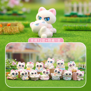 萌物趣多多水晶盲盒卧室装饰办公桌茶几摆件新款批发萌趣礼物详情4