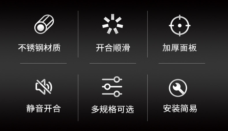 A comprehensive list of hardware accessories for stainless steel hinges, wardrobe doors, swing hinges, folding thickened small hinges, and small folding hinges for doors and Windows pic 2