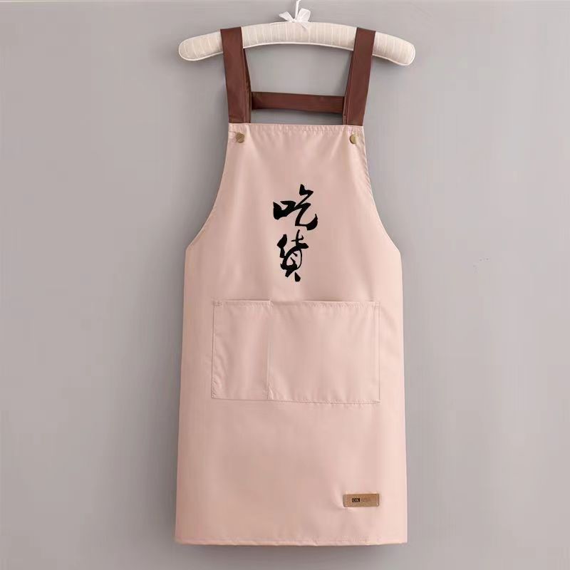 做家务防水防油防污耐脏厨房做饭罩衣 夏季背带围裙工作服详情9