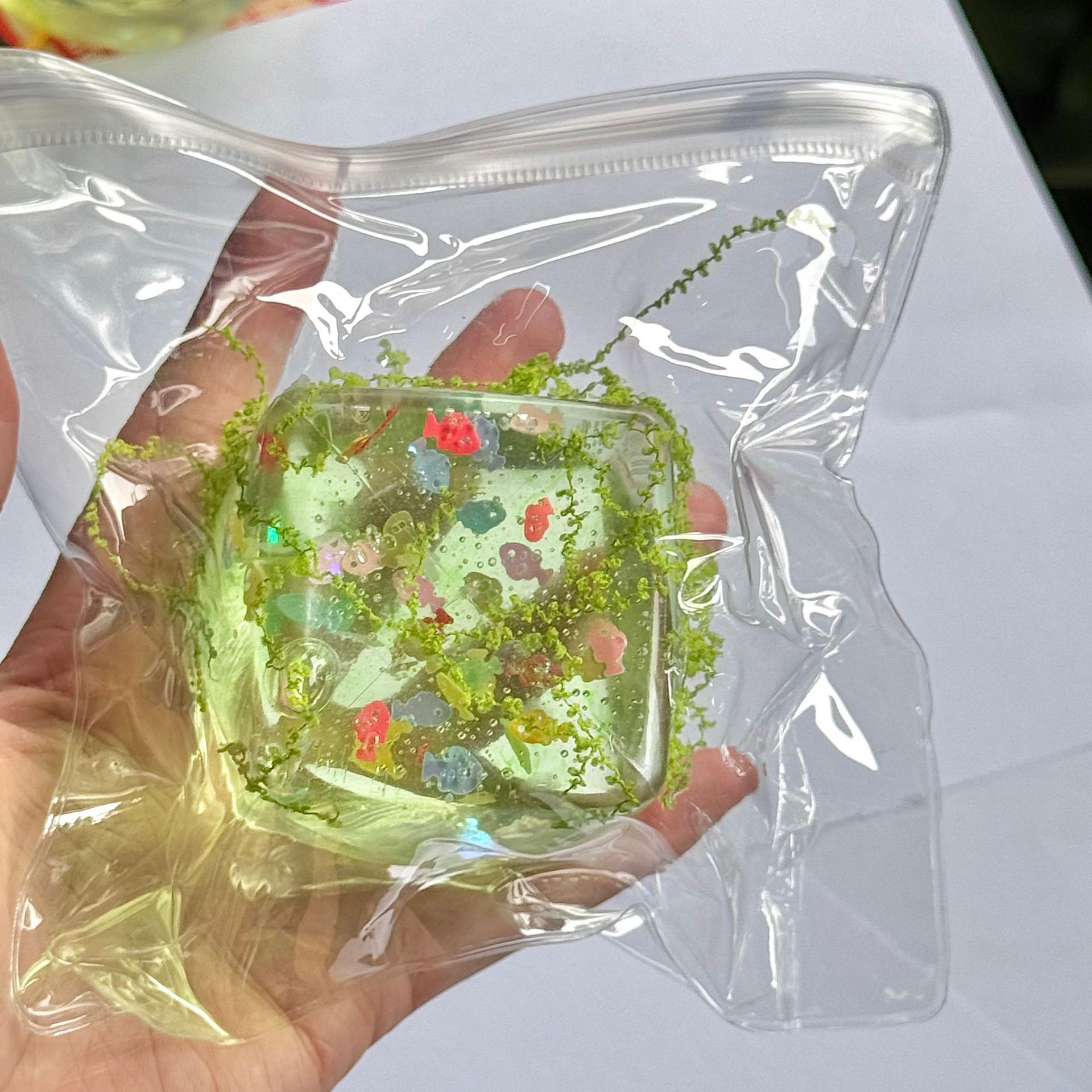 梦幻海底水感解压玩具透明仿硅胶捏捏乐创意生日礼物批发减压玩具食品酒水水产零食鱼类零食详情6