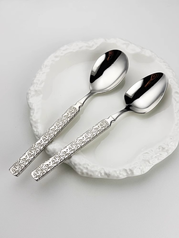 勺子不锈钢家用汤勺批发304专用勺子加厚可爱餐具创意高颜值汤匙详情10