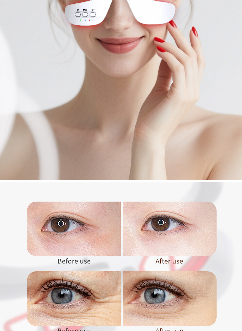 shanilak Eye Care Device, Electric Eye Cream Delivery Device, Massage Device for improving eye bags and dark circles, and microcurrent beauty device wholesale pic 14