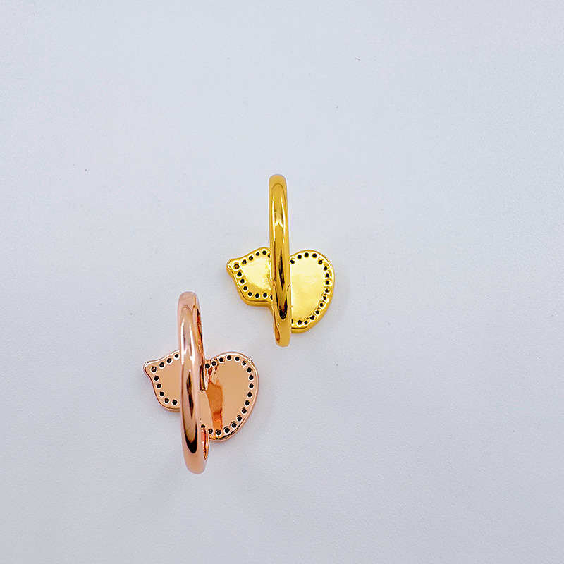 柏伶饰品铜镀真金葫芦开口戒指女小众时尚设计高级感指环活口戒指详情6