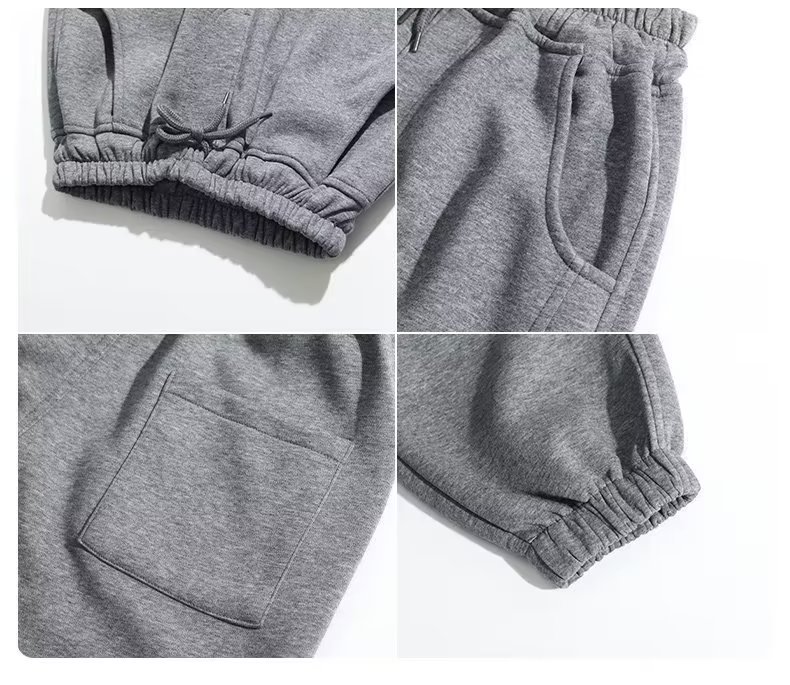 男童加绒裤子秋冬款2023新款儿童秋装运动长裤中大童休闲炸街卫裤详情11