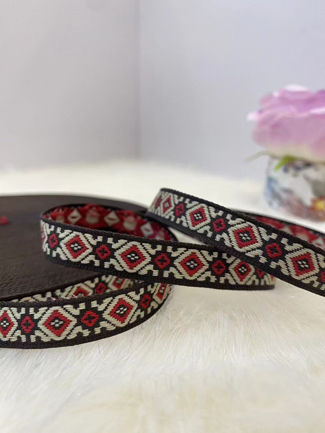 1.0--1.3cm多款式民族风复古提花刺绣织带民族演出服装服饰辅料详情11