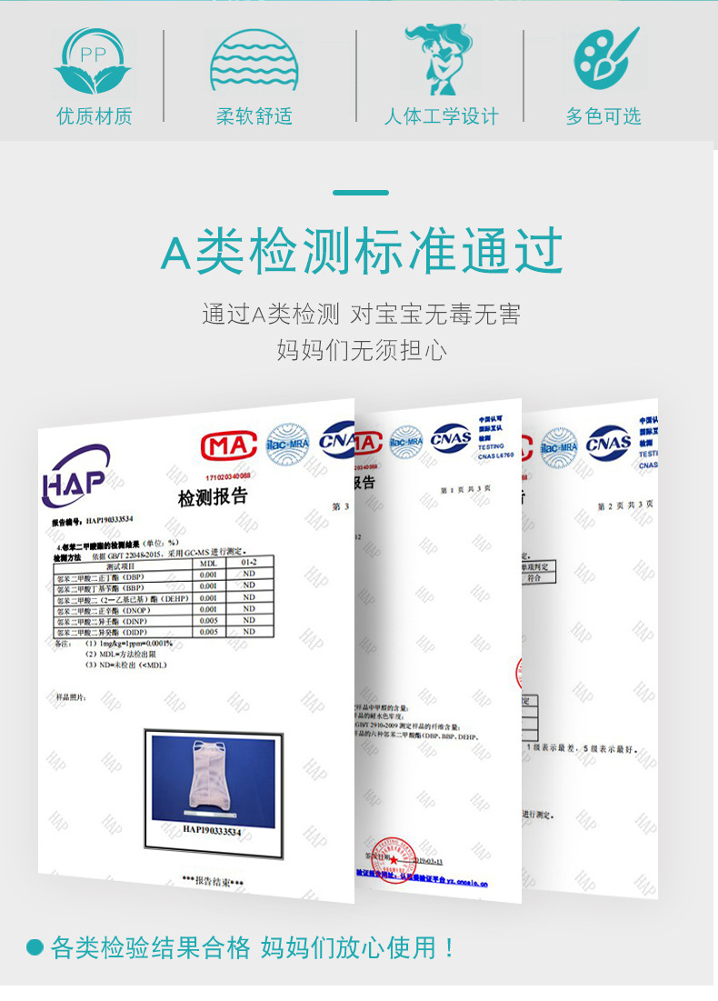 Balcherlam婴儿洗澡网兜新生儿洗澡神器防滑沐浴架宝宝可坐躺浴网洗澡盆婴儿洗澡架婴儿洗澡网宝宝站立洗澡神器	 详情8