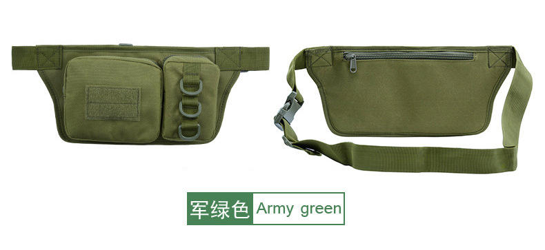 Yitu Erlian Waist Bag, Outdoor sports waist bag, coin Purse, camouflage multi-functional waist bag, mobile phone waterproof bag pic 29