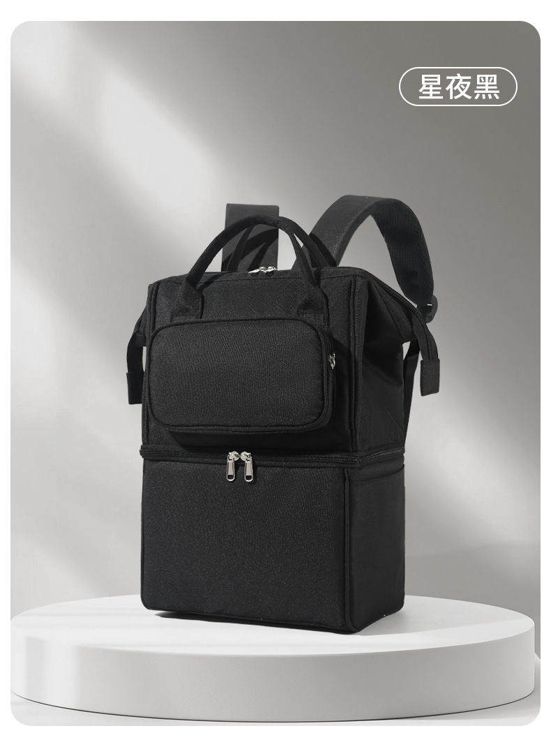 新款杀菌妈咪包母婴外出轻背奶包母乳保鲜保温冰包多功能妈妈包详情16