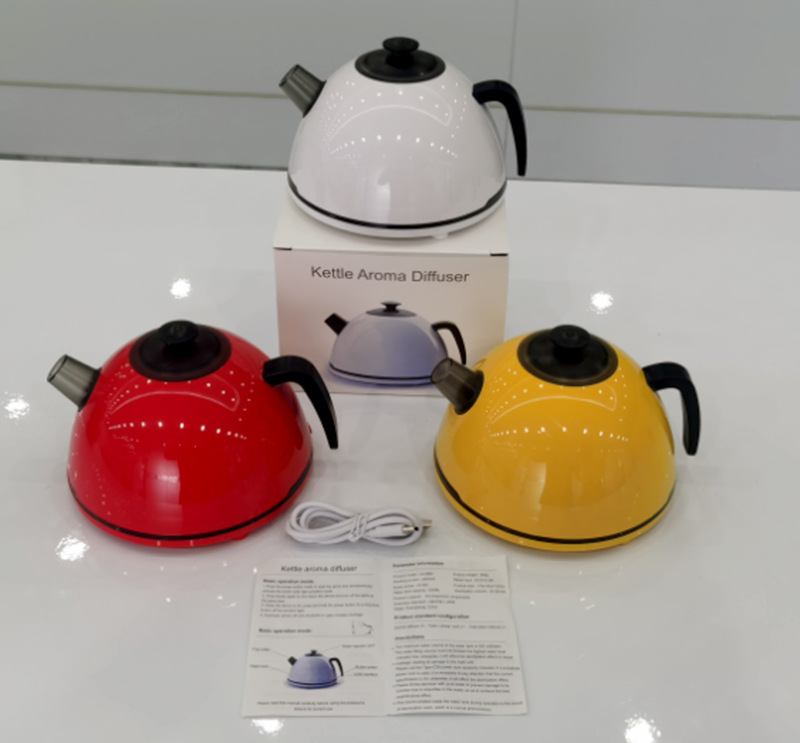 2025新款家用茶壶香薰机自动喷香加湿器精油专用静音卧室氛围小型香薰机阿拉伯香薰机详情2