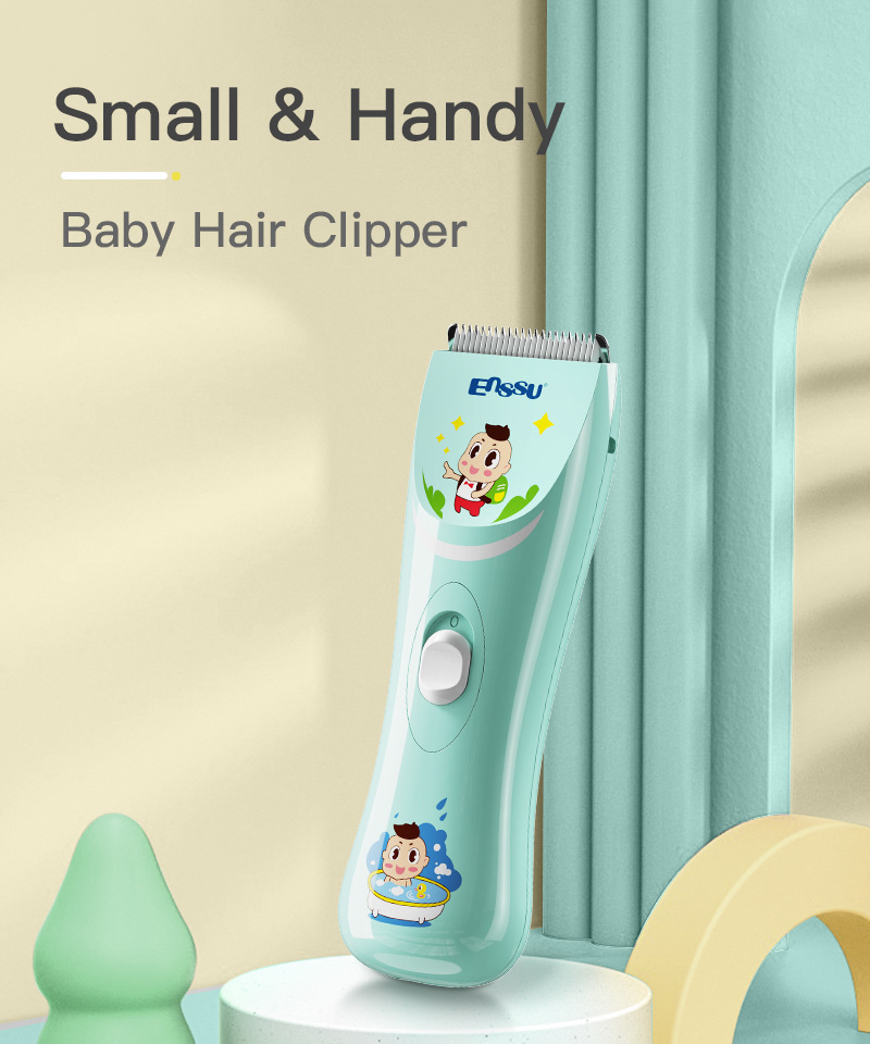 Sakura Baby Hair Clipper, a special hair cutting tool for babies, features ultra-quiet automatic hair suction and is a perfect electric clipper for newborns pic 5