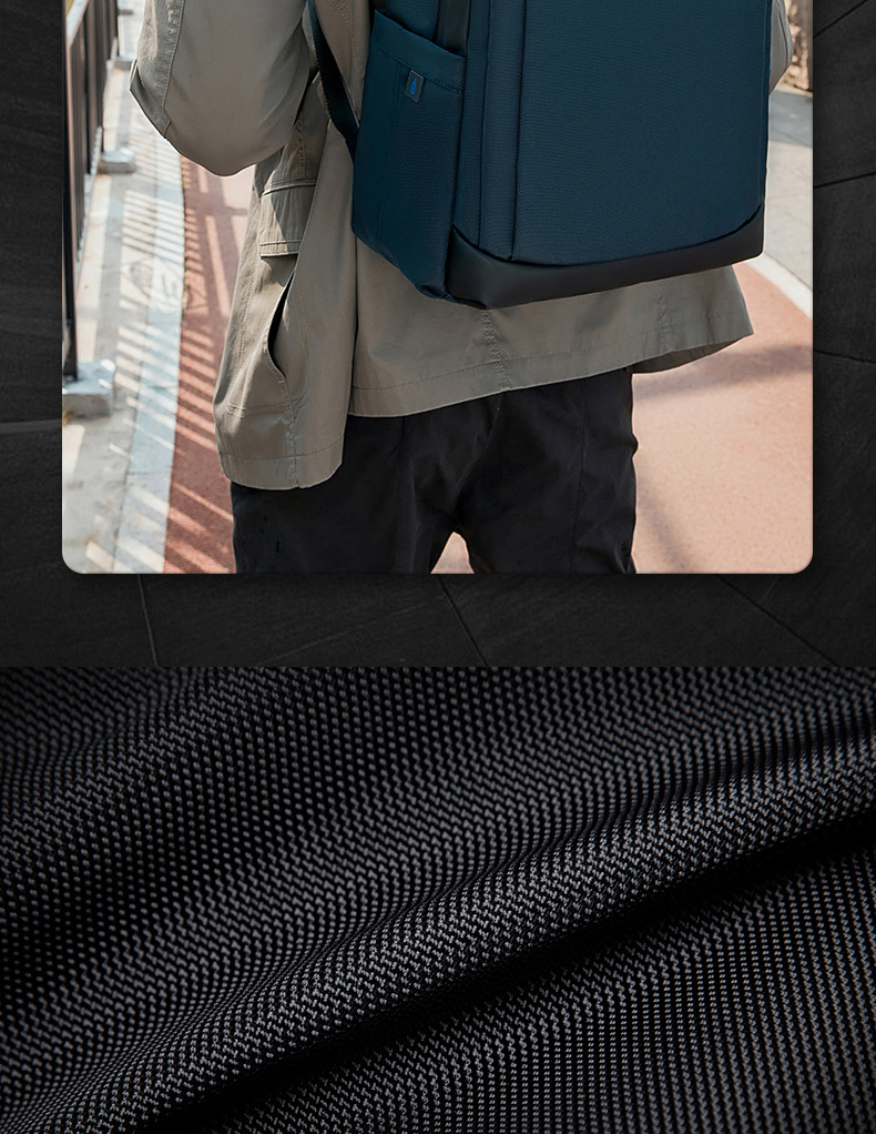 Mochila de negocios de viaje de cazador ártico para hombres bolsa de computadora portátil premium sense mochila de viaje de gran capacidad pic 9