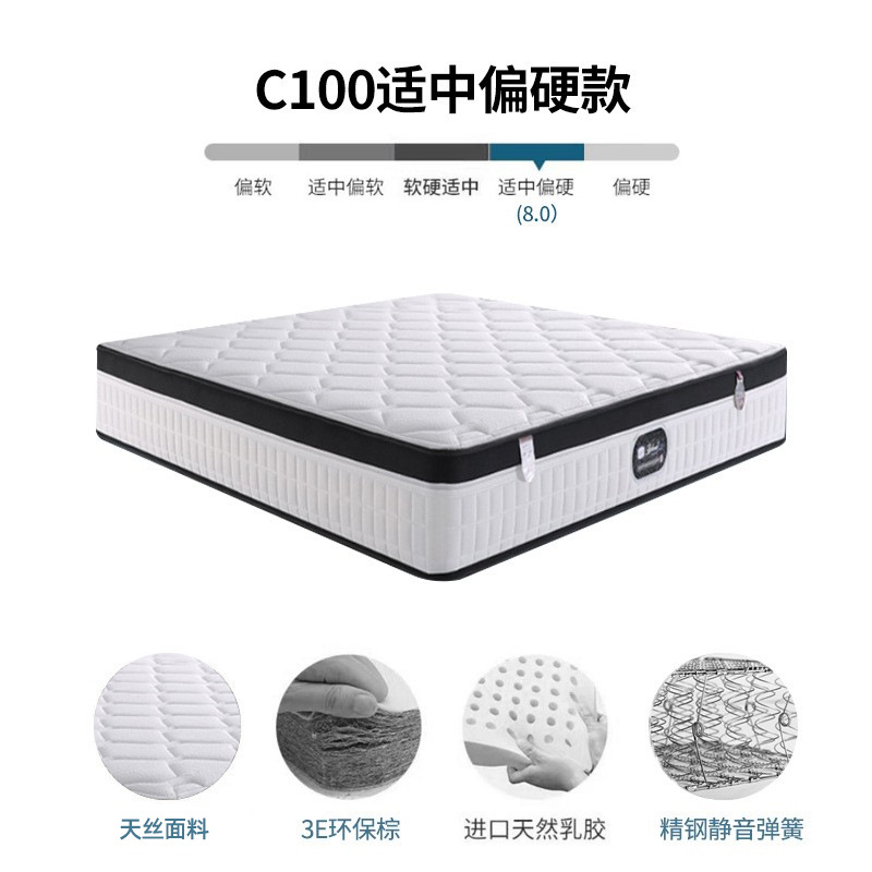 意式极简真皮床现代简约轻奢皮床双人床小户型实木软包主卧皮艺床详情39