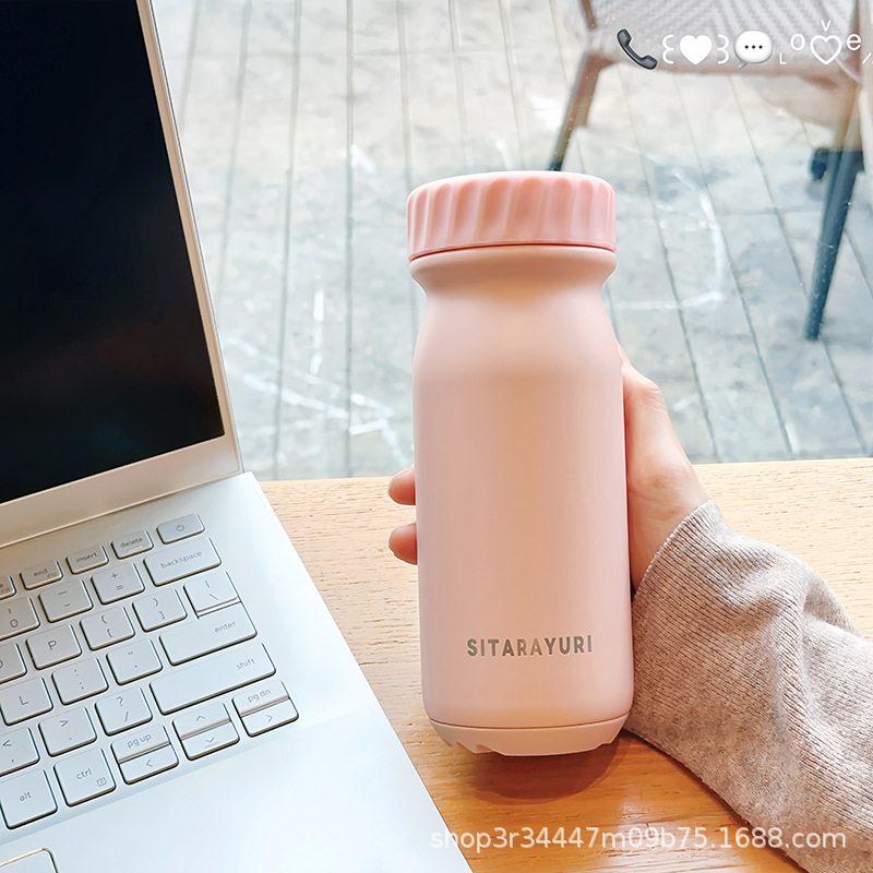 New outdoor lightweight portable insulated cup, ultra-light water cup gift wholesale, fashionable, high appearance level, portable sports pic 7