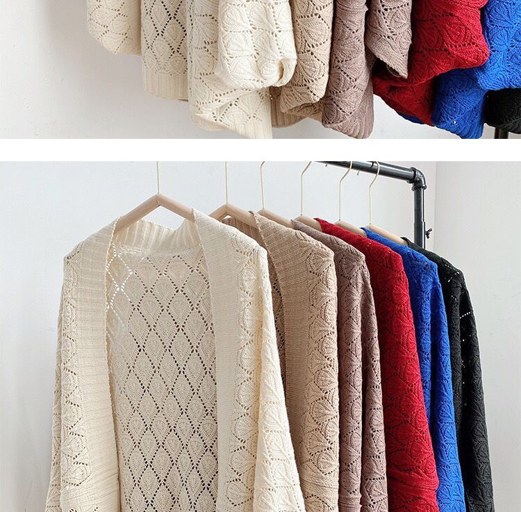 披肩女夏季高级感春夏新款针织外穿坎肩韩版百搭宽松夏天旗袍外套详情5