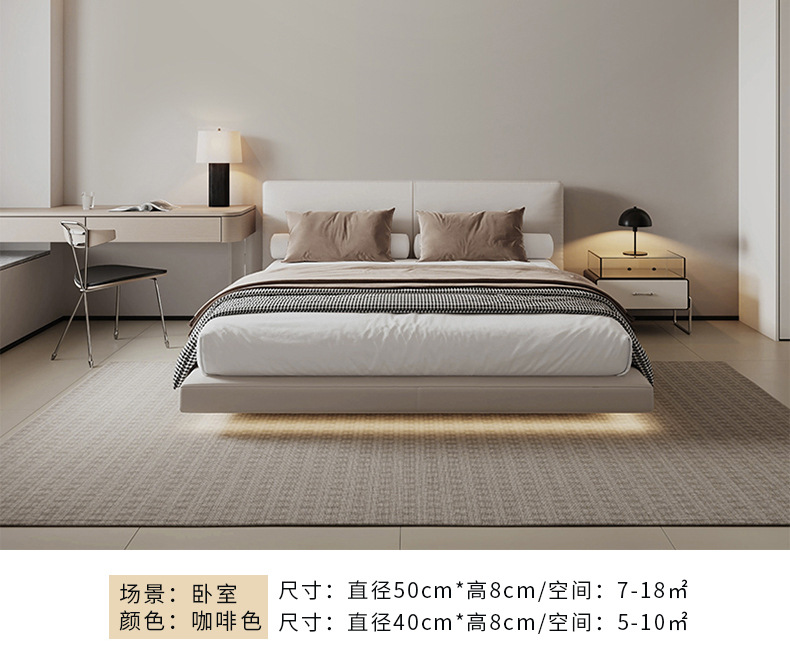 Full-spectrum eye-protecting, high-end, modern, simple and elegant bedroom room main light, balcony led ceiling light, Zhongshan lighting fixtures pic 26