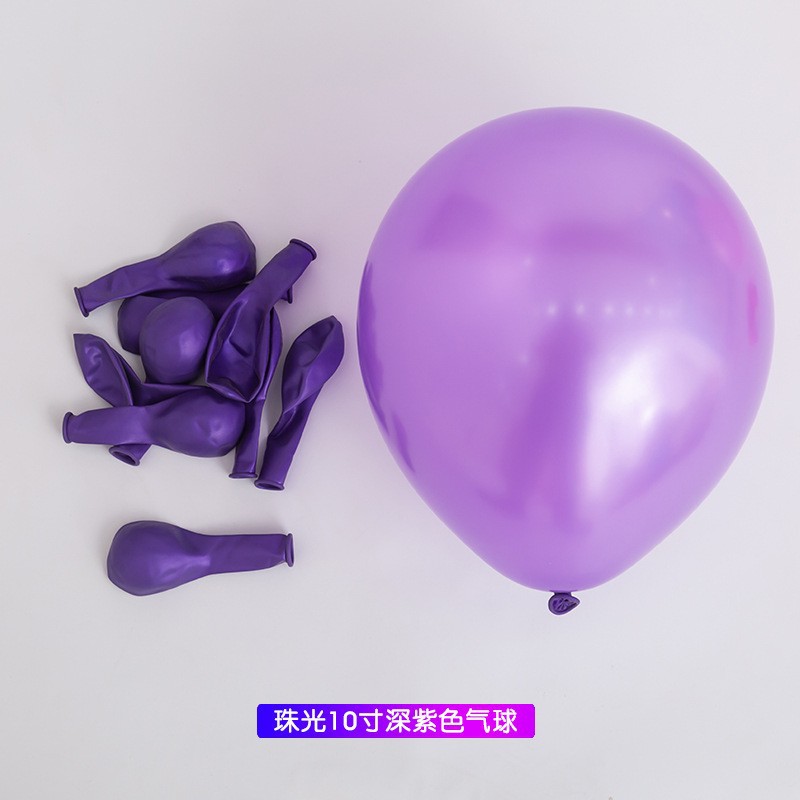 2.2-gram 10-inch matte latex balloons, pearlescent balloons, wedding balloons, party decorations, macarons, arch doors, wedding pic 46