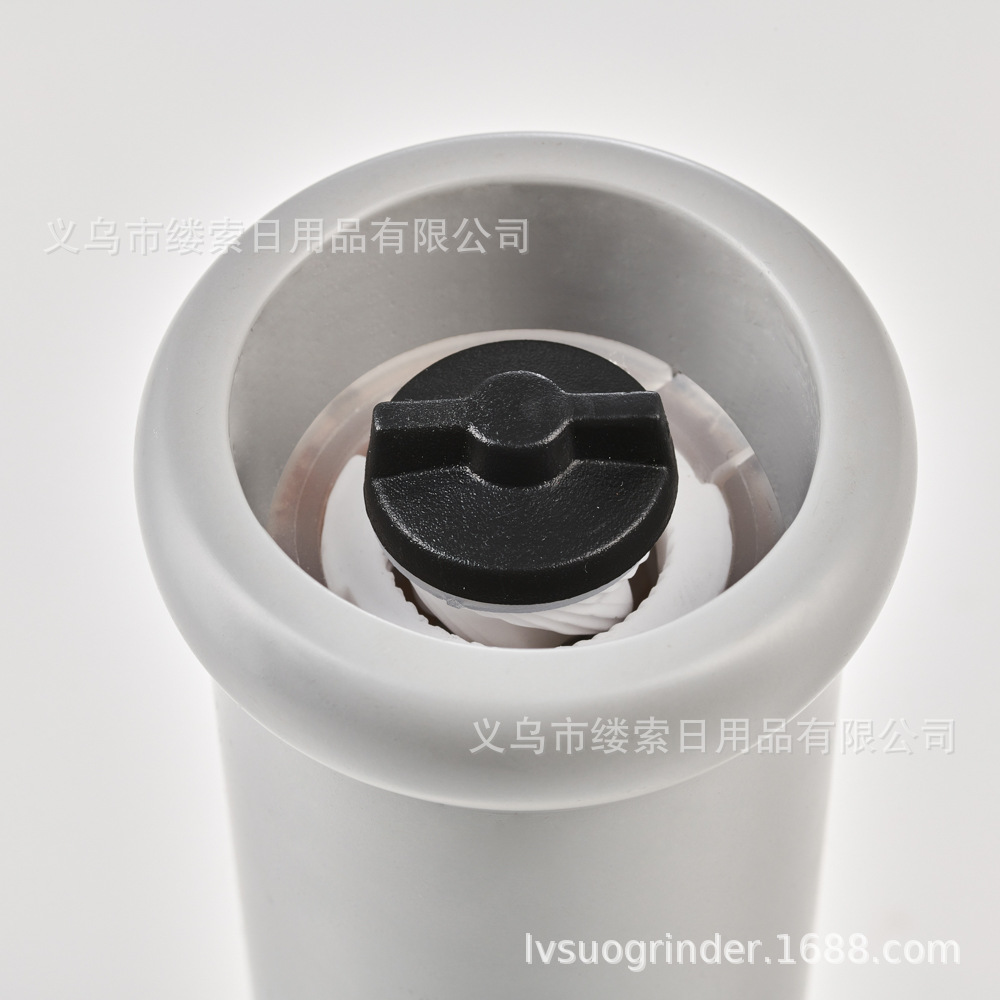 Cross-border set pepper grinder Manual pepper grinder reverse grinding core grinding wooden manual grinder pic 3