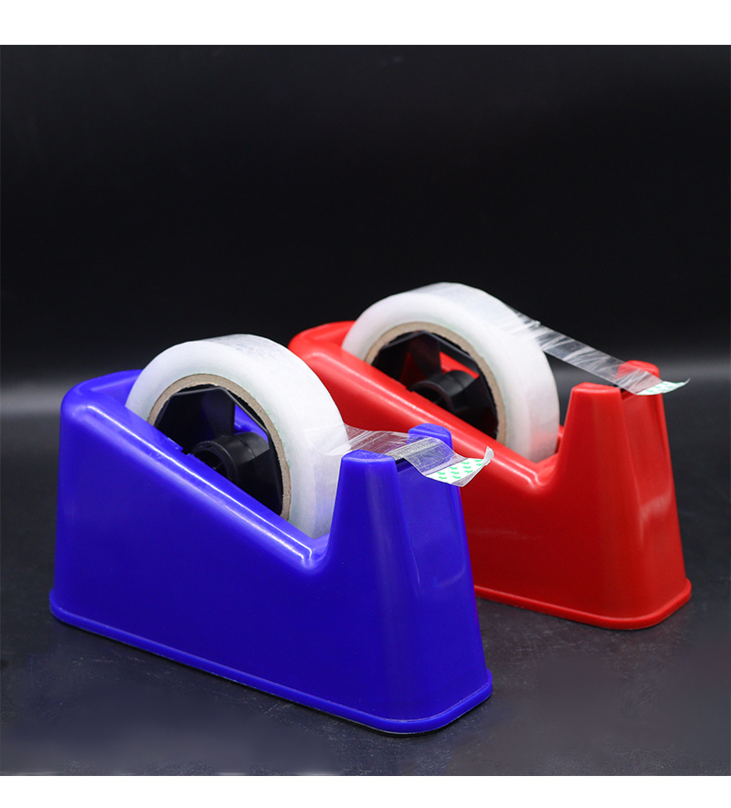 The stationery large-sized dual-purpose tape holder and tape cutter are suitable for tape holders within a width of 2.4CM pic 9