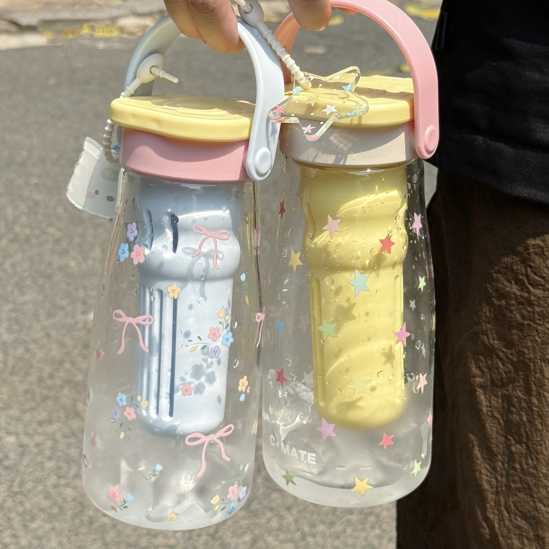 2025年新款爆款ins双饮杯夏季女学生上学外出吸管杯子伴手礼礼物详情6