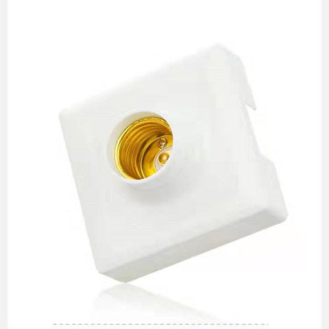 Lamp socket E27 screw-type ceramic lamp socket, surface-mounted and recessed led bulb socket, household screw-type lamp socket, waterproof recessed lamp head pic 4