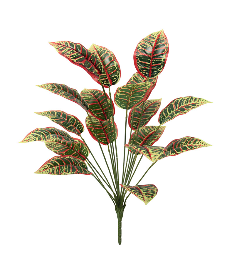 Artificial green plants, small color-changing wood, European-style interior decoration, outdoor garden, wedding arrangement, PVC plastic, artificial plants pic 13