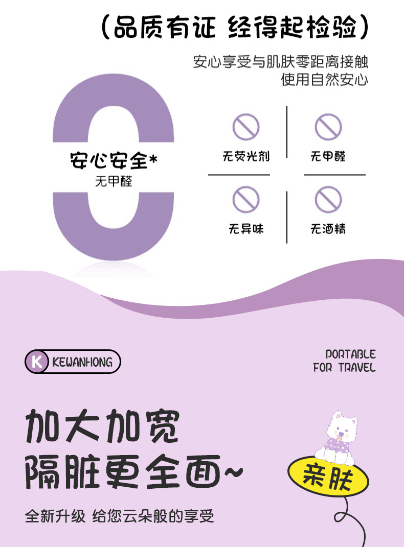 一次性床单四件套卡通印花被套枕套酒店出差便携双人套装床上用品详情10