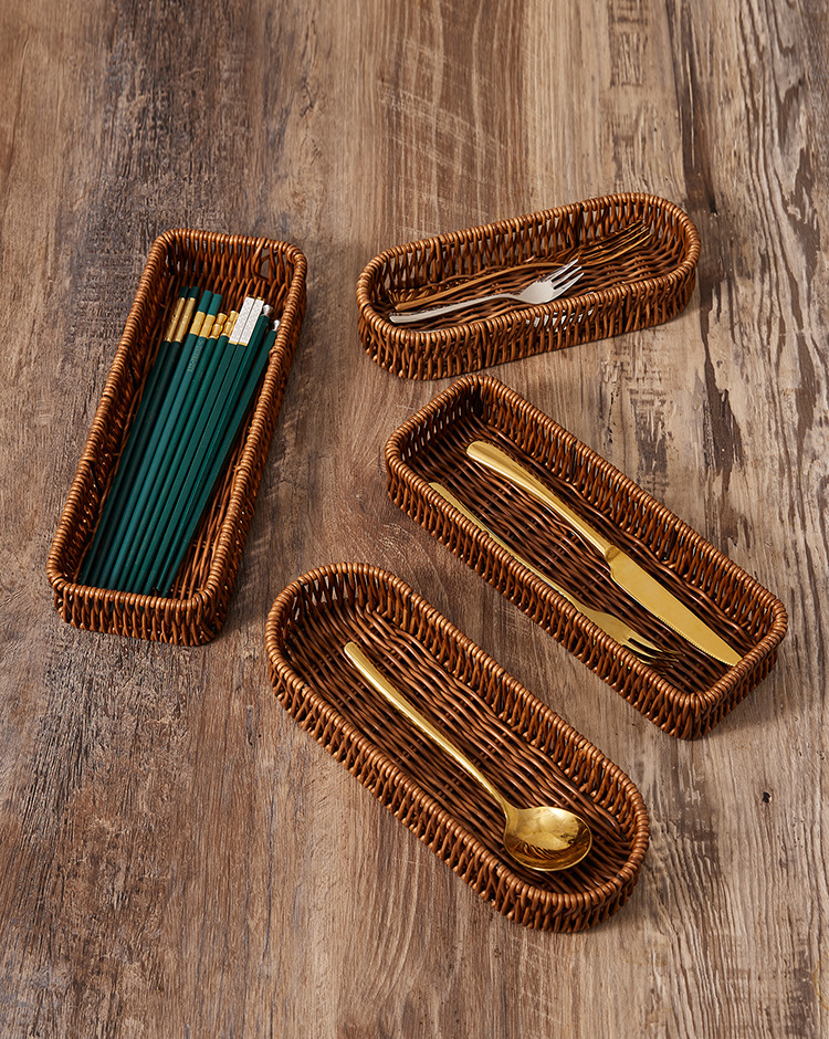 Wholesale of commercial chopstick storage boxes, chopstick holders, spoons, chopstick buckets, countertop knives, forks, chopstick baskets, kitchen anti-mold chopstick cages pic 12