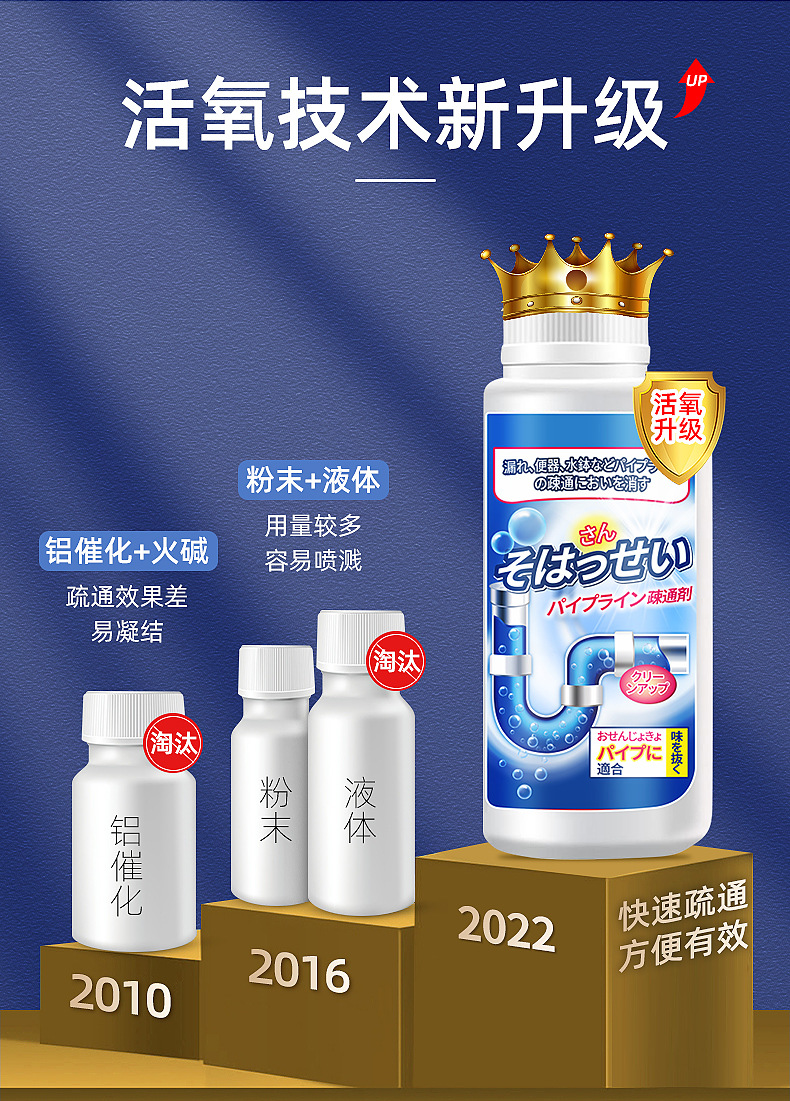 日本管道疏通剂强力溶解下水道神器地漏厕所马桶除臭堵塞强力溶解详情41