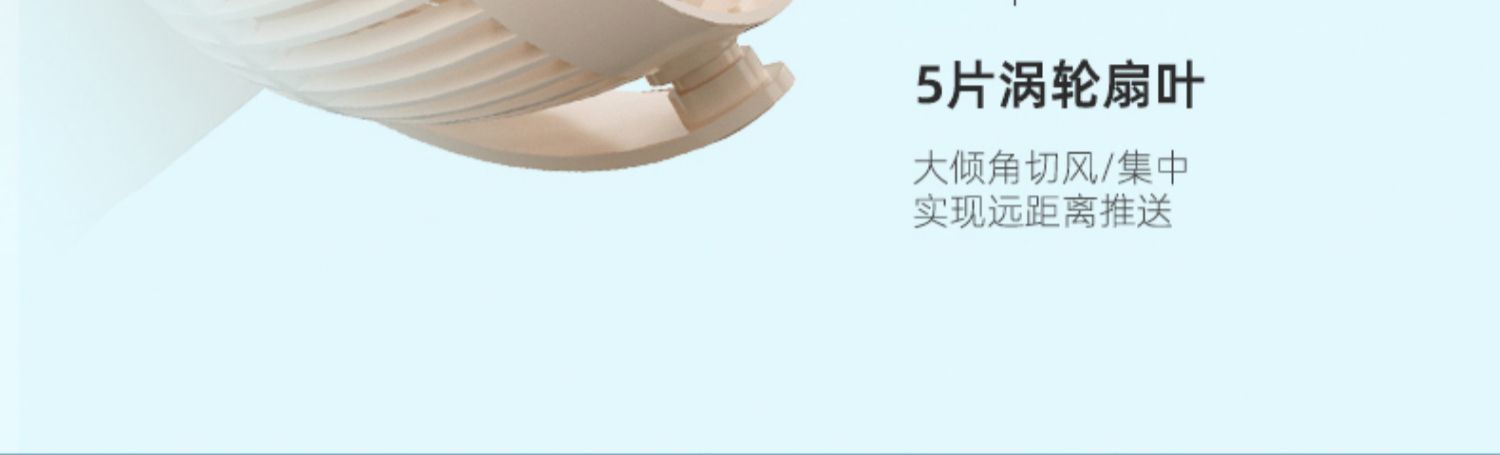 Emmett clip-on small fan for student dormitories, USB charging clip-on fan, mini portable baby stroller, office desktop pic 4