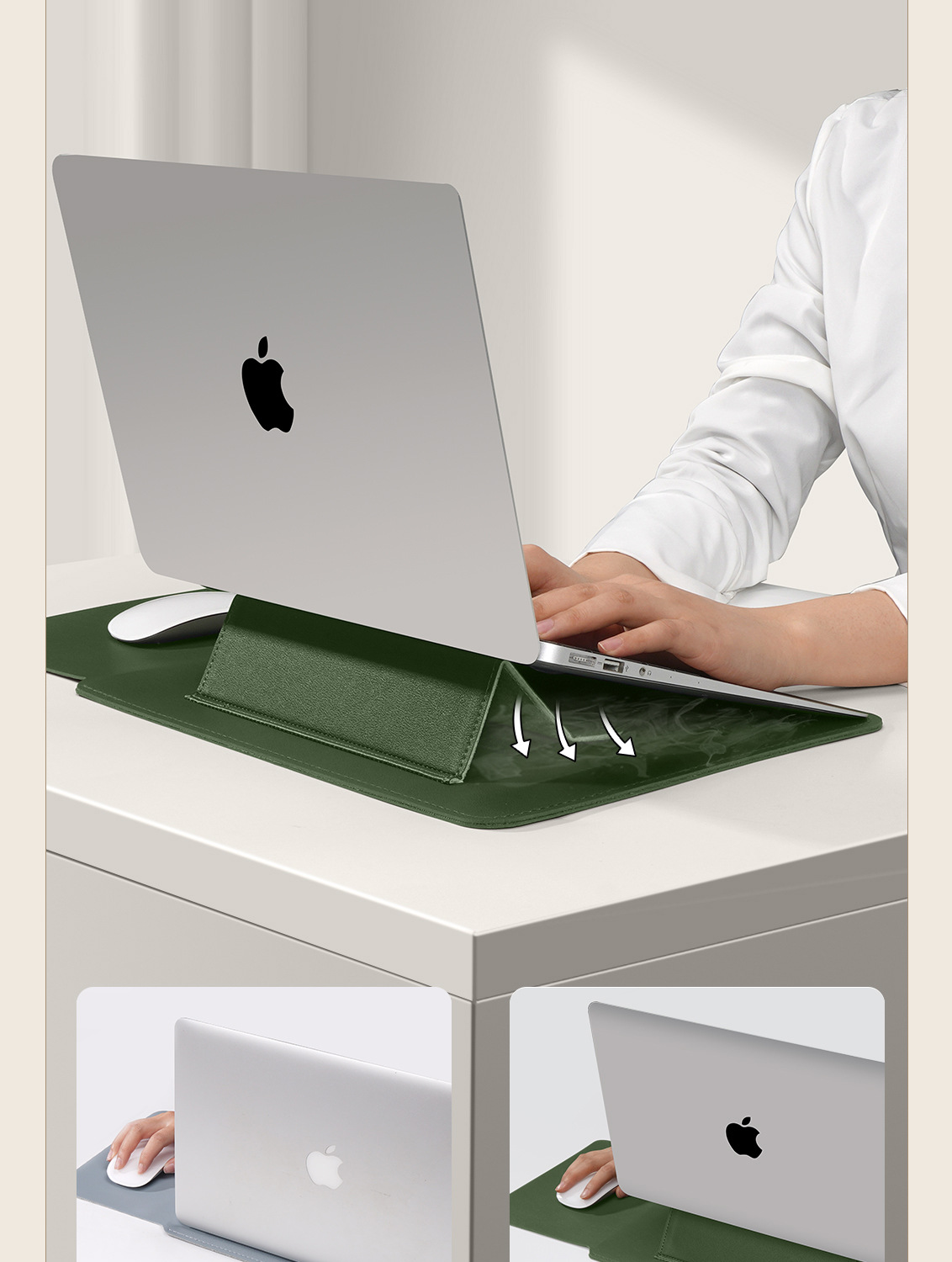 笔记本内胆包适用苹果MacBook3保护套华为14电脑包联想16英寸支架详情9