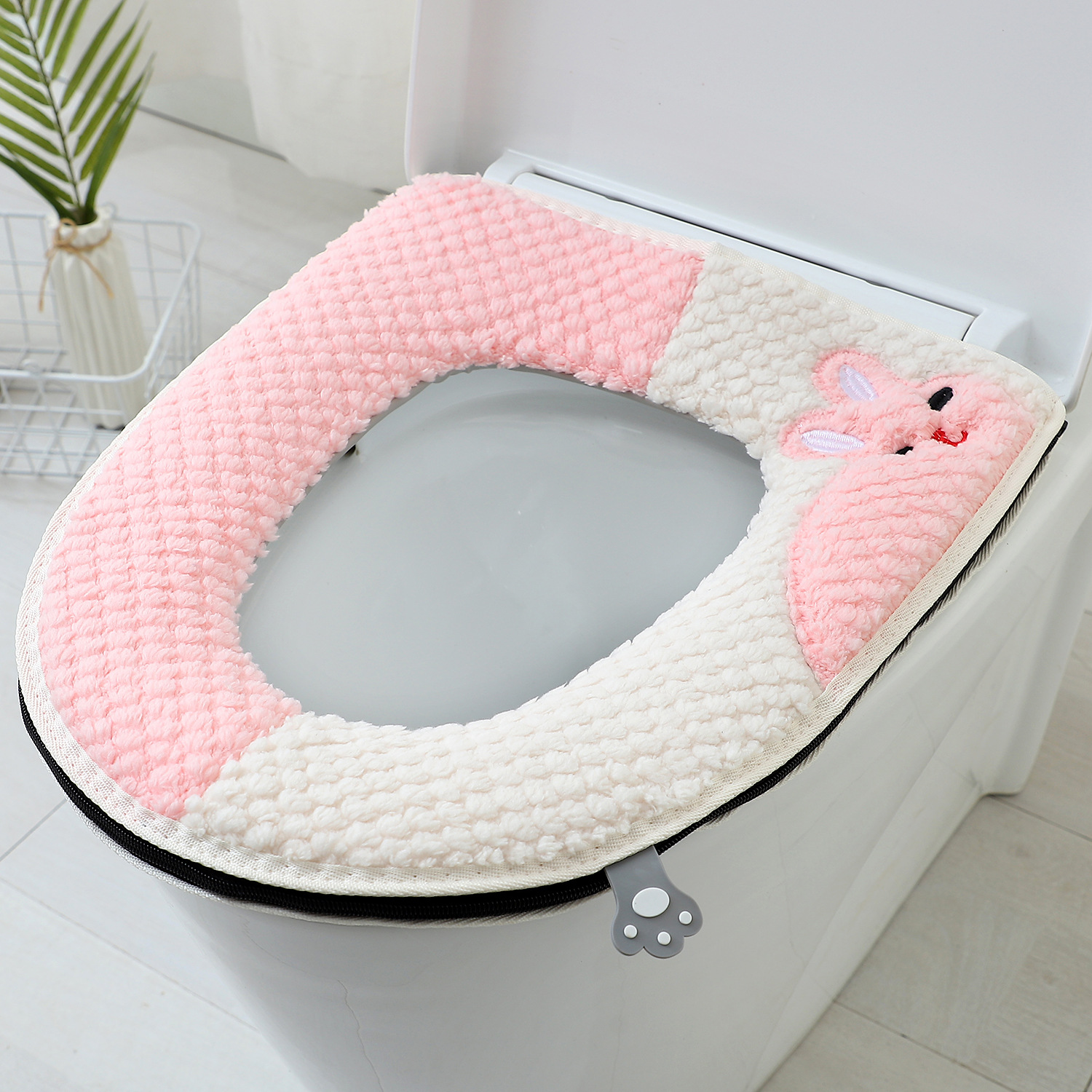 马桶垫2024新款防水家用冬季加厚四季通用坐便套厕所马桶坐垫垫子0358详情17